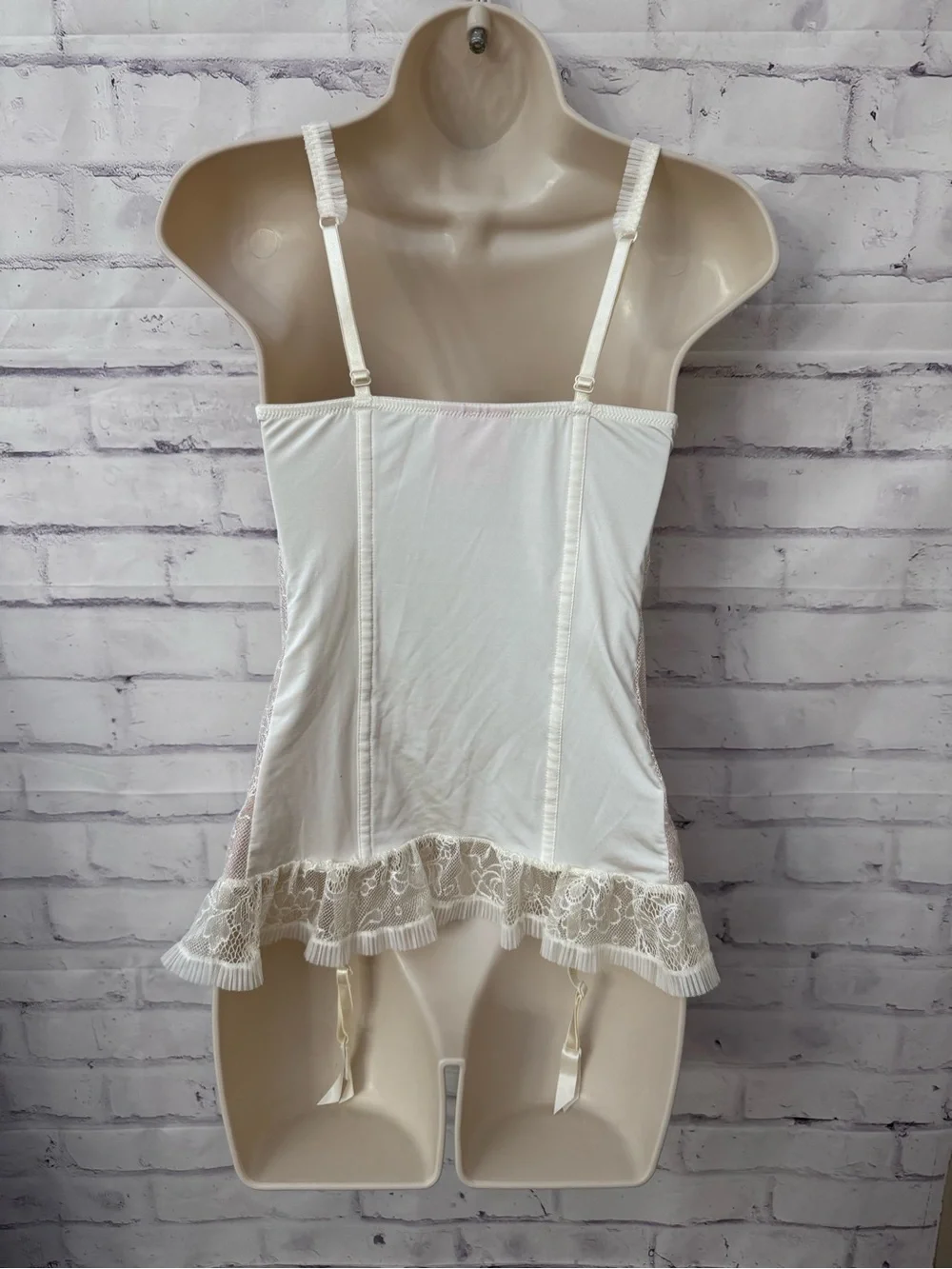 Vintage Y2K Victoria’s Secret Sexy Little Things 36B Ruffled Lace Corset Bustier